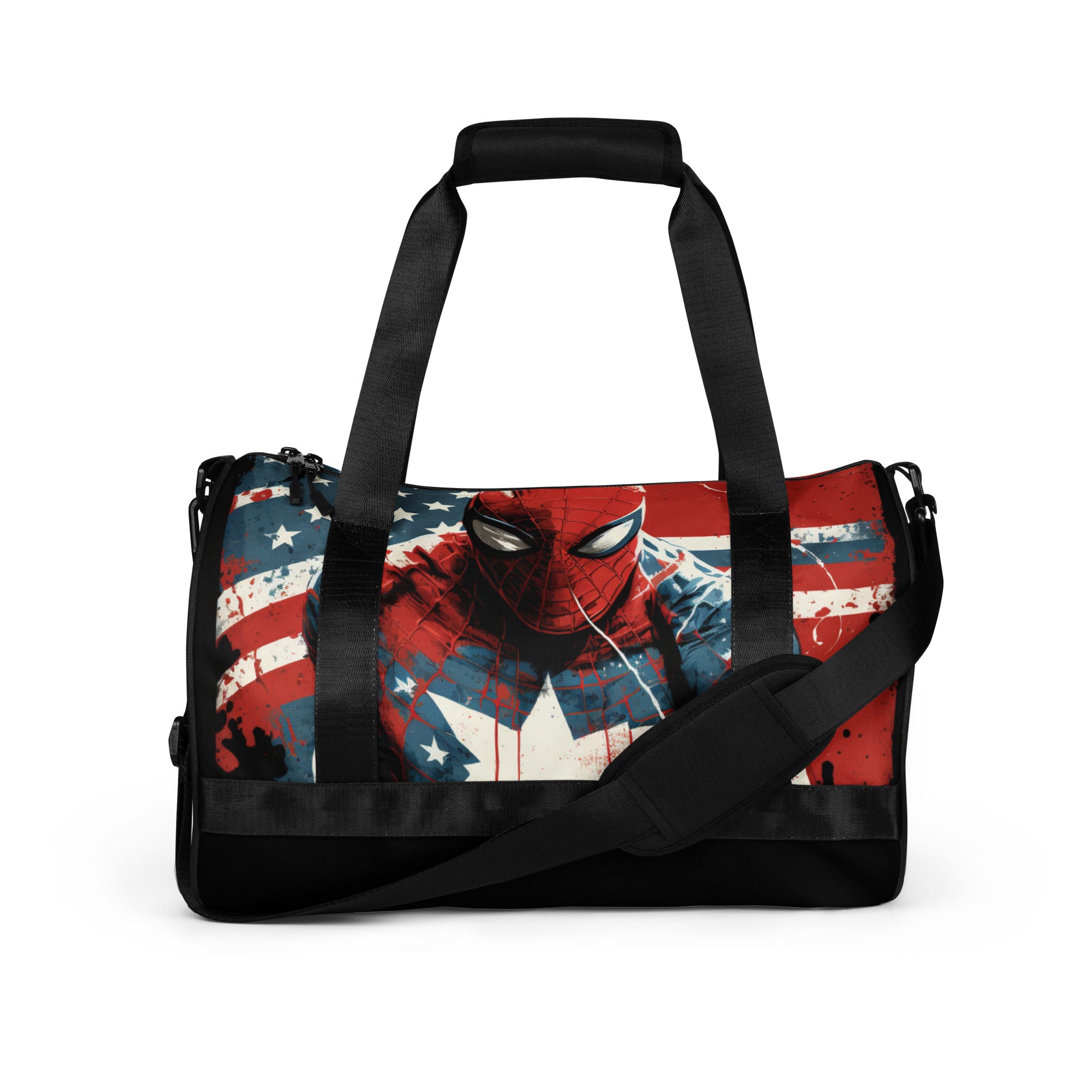 All-over print gym bag