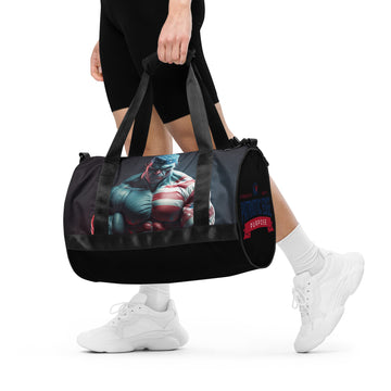 All-over print gym bag