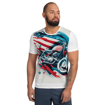 All-Over Print Men's Athletic T-shirt